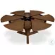 Casual Light Mink Large Extendable Dining Table