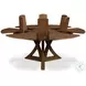 Casual Light Mink Large Extendable Dining Table