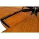 Casual Jupe Tobacco Brown 86" Extendable Round Dining Table
