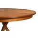Casual Jupe Tobacco Brown 86" Extendable Round Dining Table
