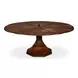 Giselle Jupe Palladio 71" Extendable Round Dining Table