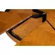 Giselle Jupe Tobacco Brown 71" Extendable Round Dining Table