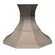 Giselle Jupe Moonskin 86" Extendable Round Dining Table