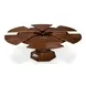 Giselle Jupe Palladio 86" Extendable Round Dining Table