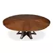 Tower Jupe Palladio 86" Extendable Round Dining Table