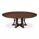 Tower Jupe Palladio 86" Extendable Round Dining Table