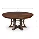 Tower Jupe Palladio 86" Extendable Round Dining Table