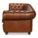 Savile Marseile Dark Brown Leather Living Room Set
