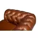 Savile Marseile Dark Brown Leather 103" Sofa