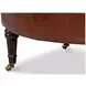 Bastian Newark Brown Leather Upholstered Armchair