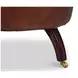 Bastian Newark Brown Leather Upholstered Armchair