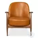 Pindar New Tan Leather Arm Chair