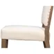 Bauhaus Beige Light Oak Upholstered Dining Chair Set of 2