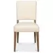 Bauhaus Beige Light Oak Upholstered Dining Chair Set of 2