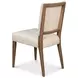 Bauhaus Beige Light Oak Upholstered Dining Chair Set of 2