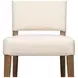 Bauhaus Beige Light Oak Upholstered Dining Chair Set of 2