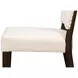 Bauhaus Beige Dark Oak Upholstered Dining Chair Set of 2