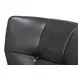 Alastair Portland Gray Leather Upholstered Accent Chair