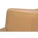 Alastair Westbury Brown Leather Upholstered Accent Chair