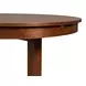 Brooklyn Jupe Walnut 56" Extendable Round Dining Table