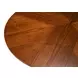 Brooklyn Jupe Walnut 56" Extendable Round Dining Table