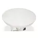 Brooklyn Jupe White 56" Extendable Round Dining Table
