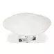 Brooklyn Jupe White 56" Extendable Round Dining Table