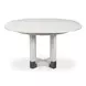 Brooklyn Jupe White 56" Extendable Round Dining Table