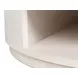 Vero White Round Cocktail Table
