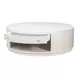 Vero White Round Cocktail Table
