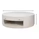 Vero White Round Cocktail Table