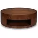 Vero Brown Round Cocktail Table