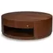 Vero Brown Round Cocktail Table