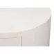 Vero White Round Side Table