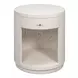 Vero White Round Occasional Table Set