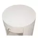 Vero White Round Side Table