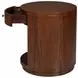 Vero Brown Round Side Table