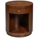 Vero Brown Round Side Table