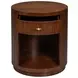 Vero Brown Round Side Table