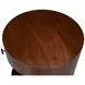 Vero Brown Round Side Table