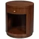 Vero Brown Round Side Table