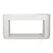 Vero White Round Occasional Table Set