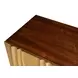Capriole Gold Leaf 4 Doors Credenza
