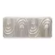 Capriole Silver Leaf 4 Doors Credenza