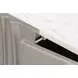 Capriole Silver Leaf 4 Doors Credenza