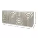 Capriole Silver Leaf 4 Doors Credenza