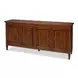 Beaufort Brown 4 Doors Credenza