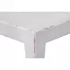 Classic Chinese White Square Cocktail Table