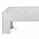 Classic Chinese White Square Cocktail Table