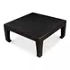Classic Chinese Black Square Cocktail Table